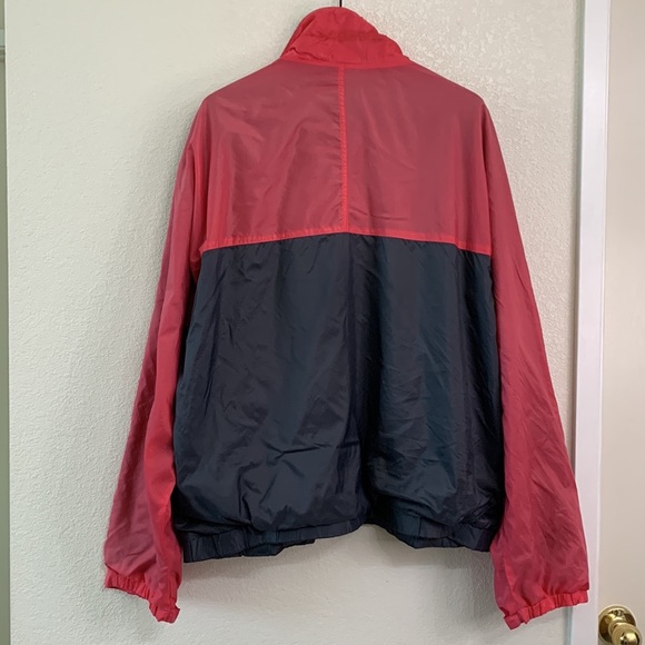 Vintage Patagonia Colorblock Windbreaker Pink Navy Nylon Shell |80s 90s Gorpcore - Picture 3 of 17